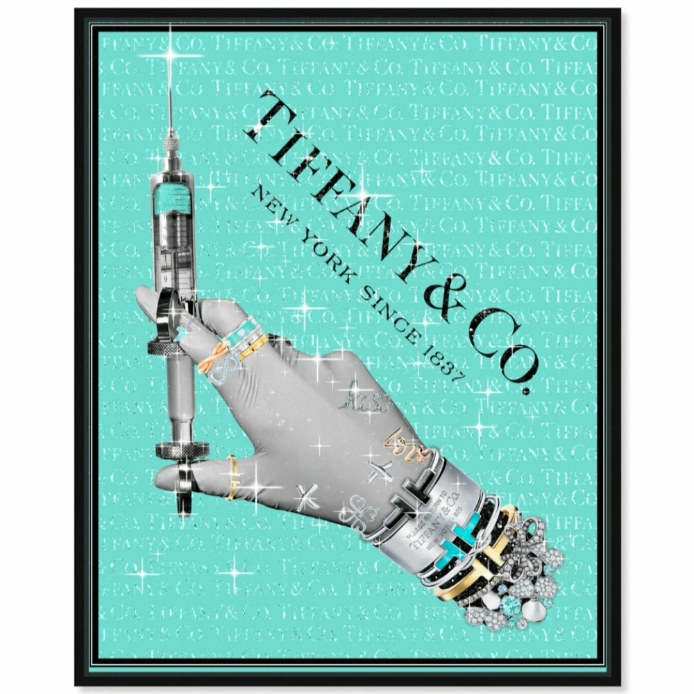 Tiffany & Co. 5"x7" Framed Wall Art